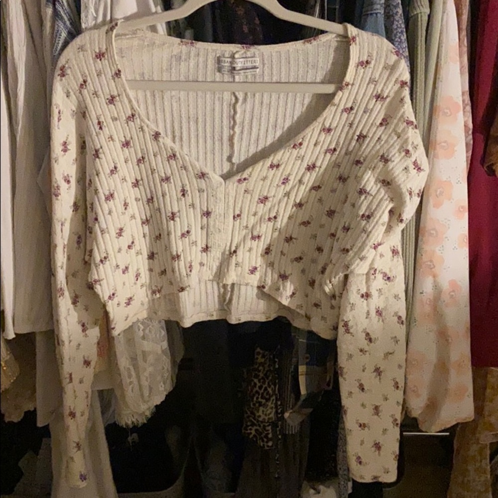 urban outfitters floral crop